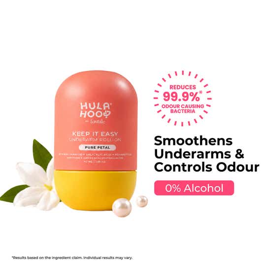 Foxtale Hula Hoop Keep it Easy Pure Petal Underarm Roll-On Unisex (40 ml)