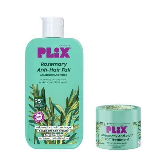 Plix The Plant Fix Rosemary Shampoo + Hair Mask Hair Care Duo (2 pcs)