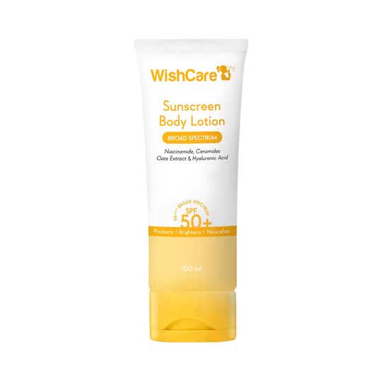 WishCare SPF50 Sunscreen Body Lotion Broad Spectrum (100 ml)