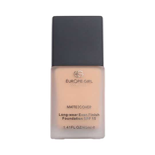 Europe Girl Long-Wear Matte Cover Foundation With SPF 15 - 180 (40 ml)