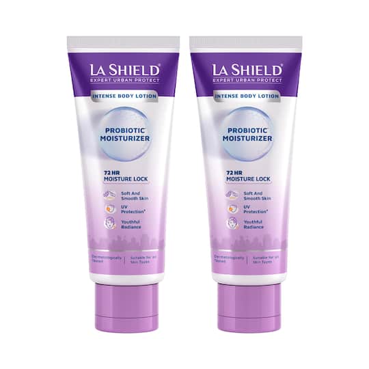 La Shield Probiotic Moisturizer Intense Body Lotion Pack of 2 (200 g) Combo