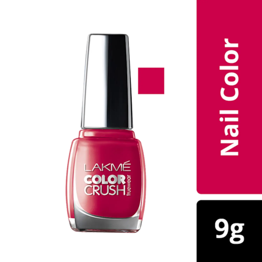 Lakme True Wear Color Crush Nail Color - 24 Reds (9ml)