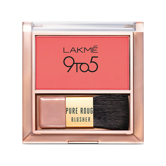 Lakme 9 To 5 Pure Rouge Blusher - Coral Punch (6g)