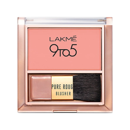 Lakme 9 To 5 Pure Rouge Blusher - Nude Flush (6g)