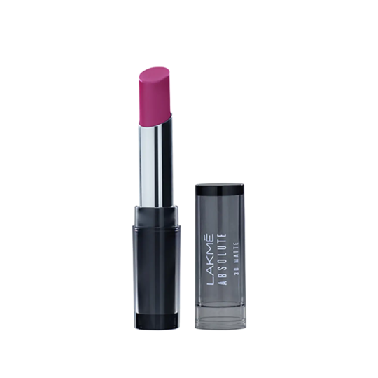 Lakme Absolute 3D Lipstick - Explosive Purple (3.6g)