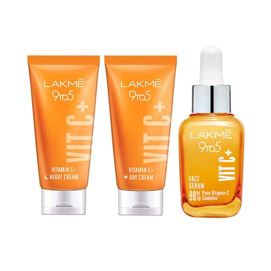 Lakme 9To5 Vitamin C - AM PM Combo with Mini Serum