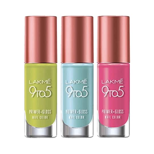 Lakme Nails (Pack of 3) Combo