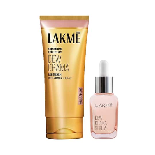 Lakme Dew Drama Facewash & Serum Combo