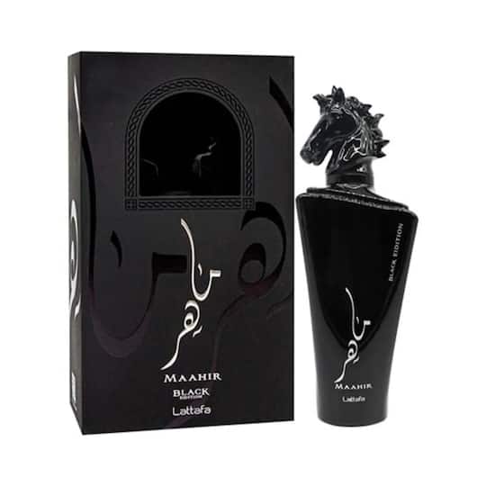 Lattafa Maahir Black Eau De Perfume - (100ml)