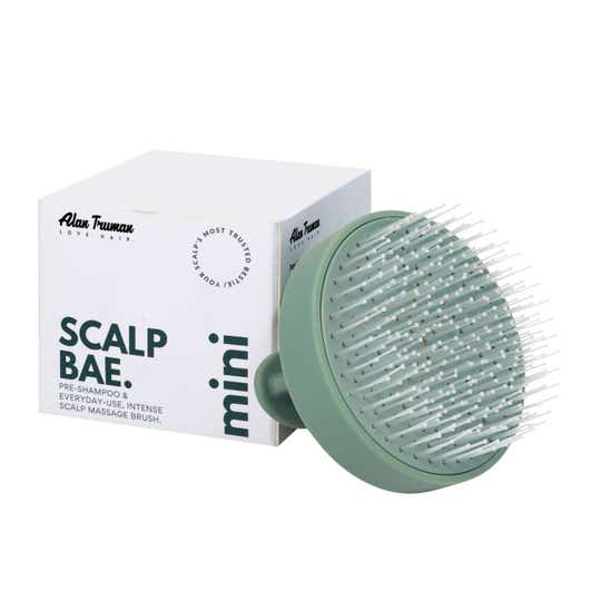 Alan Truman Mini Scalp Bae Shampoo & Massage Brush - Green