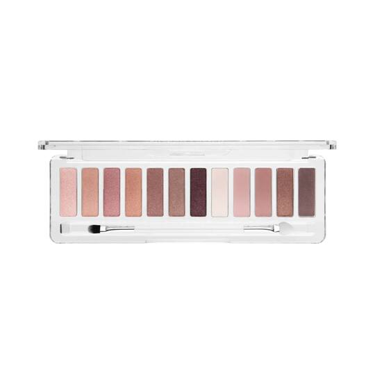Lottie London Shadow Swatch Eyeshadow Palette With Brush - The Rose Golds (12g)