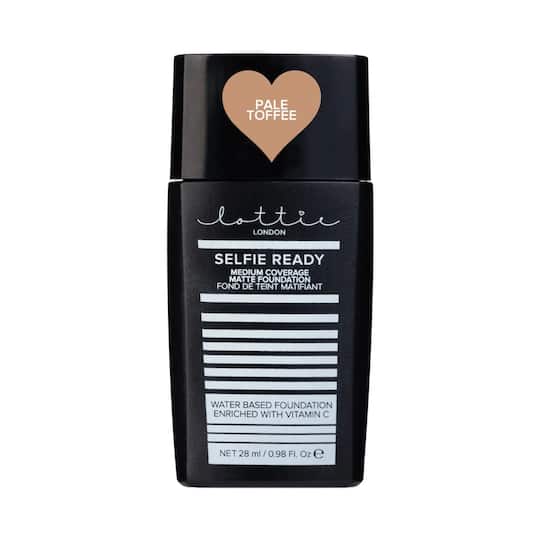 Lottie London Selfie Ready Medium Coverage Matte Foundation - Pale Toffee (28ml)