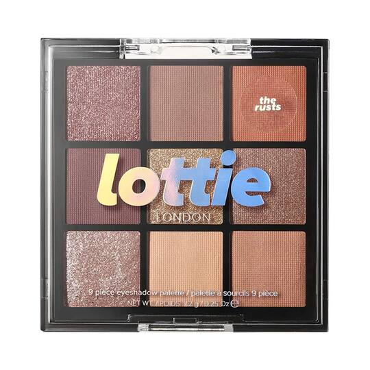 Lottie London Eye Shadow Palette - The Rusts (7.2g)