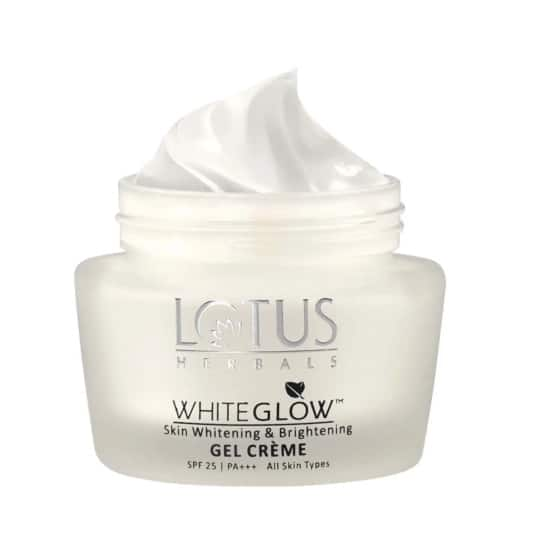 Lotus Herbals Whiteglow Skin Whitening & Brightening Gel Creme SPF 25 Pa+++ - (40g)