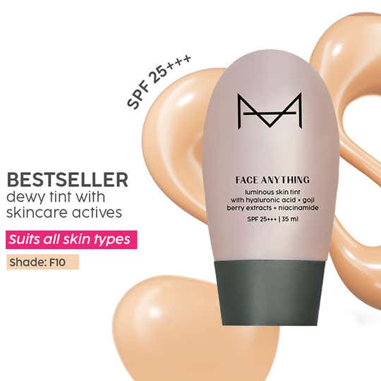 HOUSE OF MAKEUP Face Anything Luminous Skin Tint For Glass Skin - F10 Fair Skin Tone (35 ml)