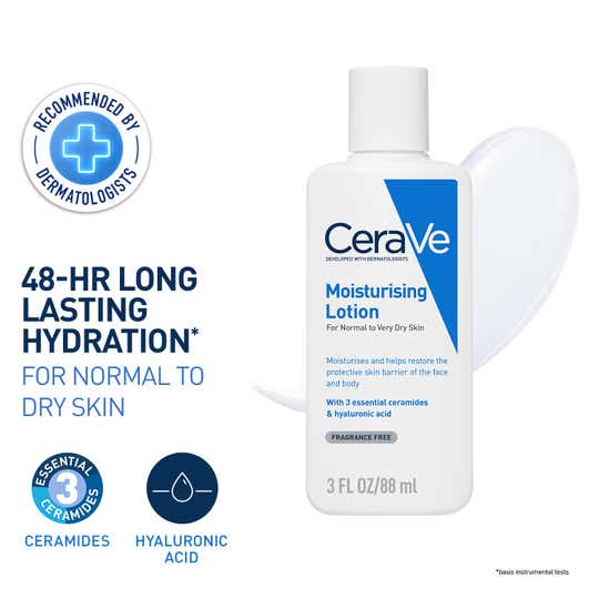 CeraVe Moisturizing Lotion For Dry To Very Dry Skin (88 ml)