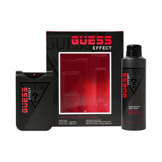 Guess Grooming Effect Eau De Toilette Gift Set for Men (2 Pcs)