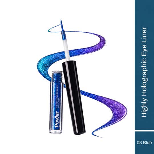 Power Beauty Highly Holographic Eye Liner - Blue 03 (1.6 ml)