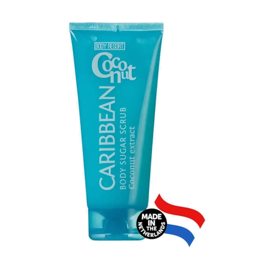 MADES Body Resort Clear Blue Tube Body Sugar Scrub 250g