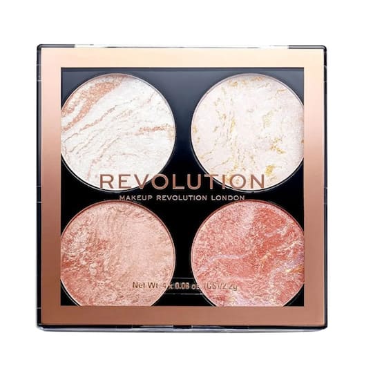 Makeup Revolution Cheek Kit Face Palette - Take A Breather (8.8g)