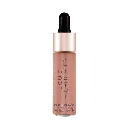 Makeup Revolution Liquid Highlighter - Lustre Gold (18ml)
