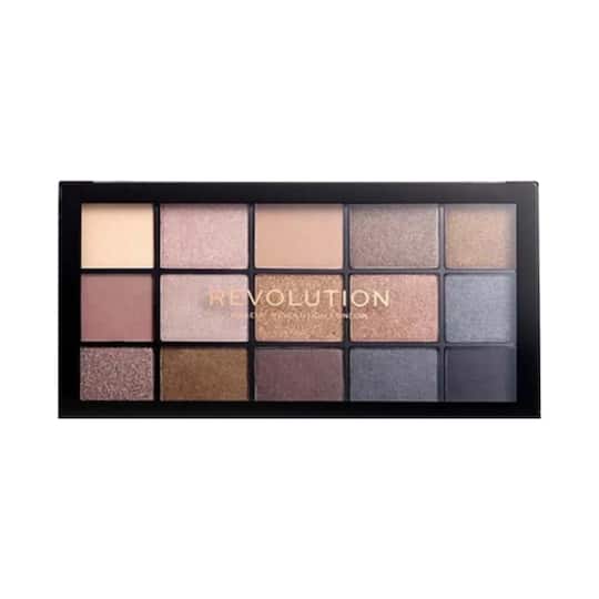 Makeup Revolution Reloaded Eye Palette - Smokey Neutrals (16.5g)