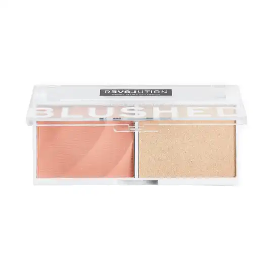 Makeup Revolution Relove Colour Play Blushed Duo Face Palette - Sweet (5.8 g)