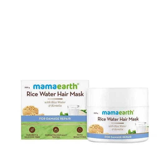 Mamaearth Rice Water Hair Mask (200g)