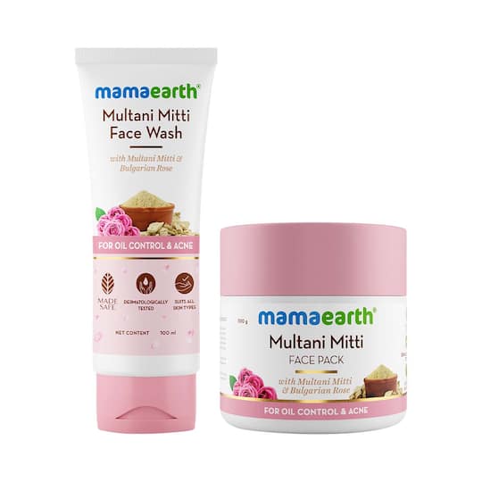 Mamaearth Multani Mitti Acne-Control Combo