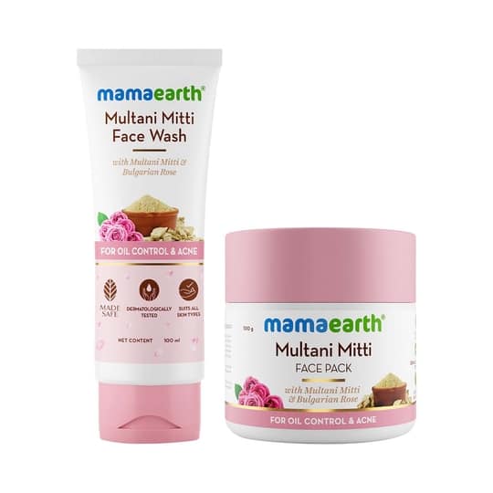 Mamaearth Multani Mitti Acne-Control Combo