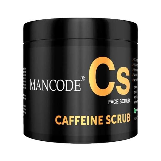 Mancode Caffeine Face Scrub - (100g)