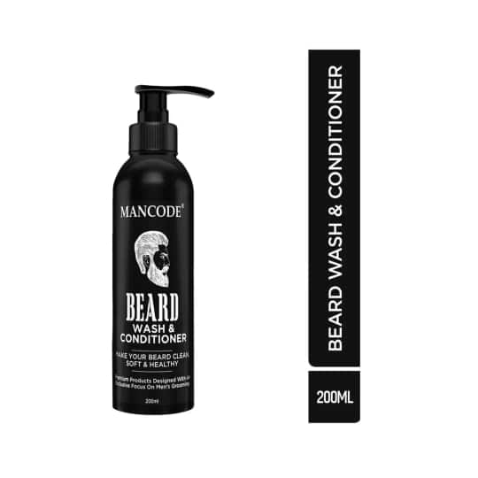 Mancode Beard Wash And Conditioner - (200ml)