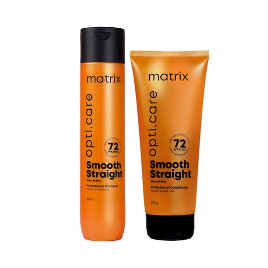 Matrix Opti.Care Shampoo & Conditioner for Frizzy Hair 96Hr Frizz Control (350 ml+196 g)