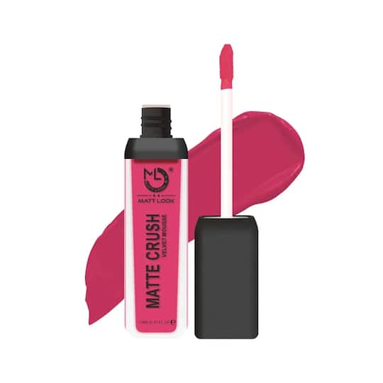 Matt Look Matte Crush Velvet Mousse Liquid Lipstick - Rose Pink (10ml)