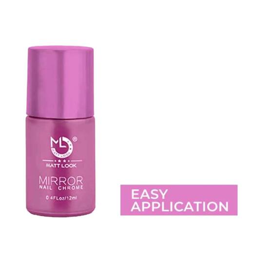 Matt Look Shine Like Mirror Nail Chrome - 10 Magenta-B (12ml)