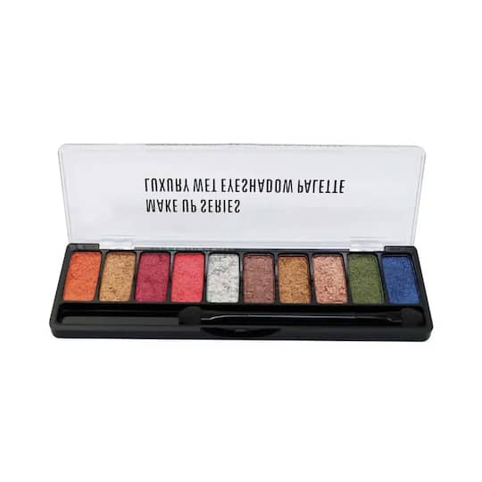 Matt Look Makeup Series Luxury Wet Eyeshadow Palette - 02 Multicolor (8g)