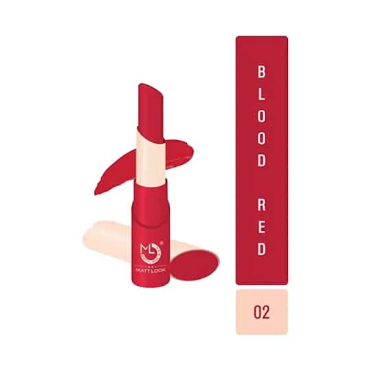 Matt Look Vivid Matte Lipstick - 02 Blood Red (3.8g)