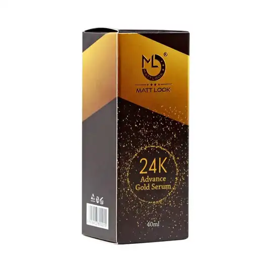 Matt Look 24K Advance Gold Face Serum - (40ml)