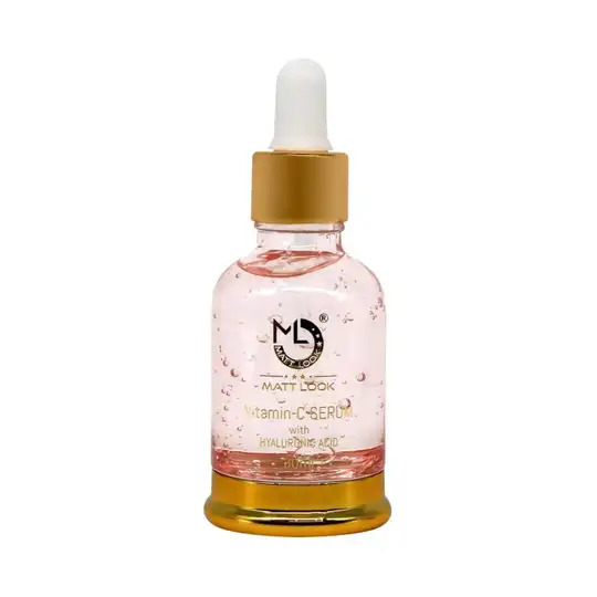 Matt Look Vitamin C Face Serum With Hyaluronic Acid - (30ml)