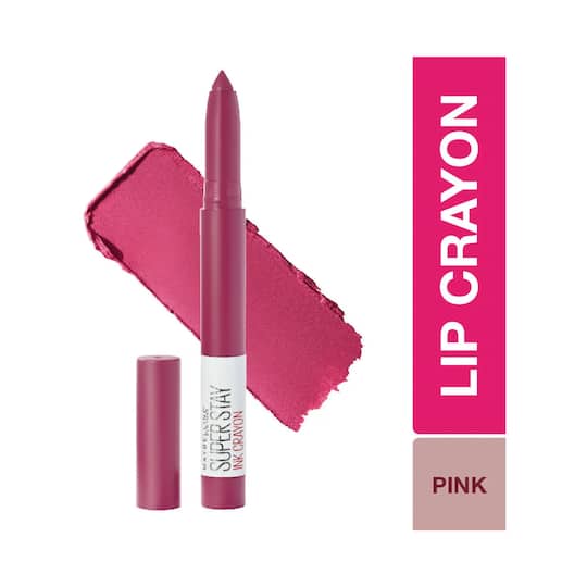 Maybelline New York Super Stay Ink Crayon Lipstick - 35 Treat Yourself (1.2g)