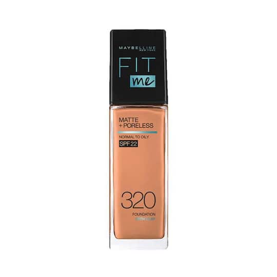Maybelline New York Fit Me Matte + Poreless Liquid Foundation SPF 22 - 320 Natural Tan (30ml)