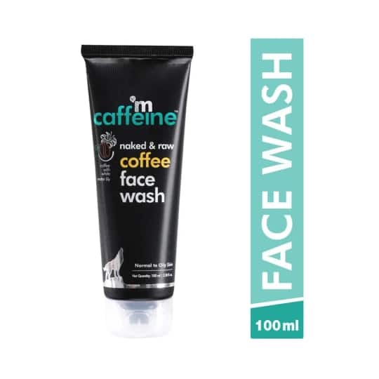 mCaffeine Naked & Raw Deep Cleansing Coffee Face Wash - (100ml)