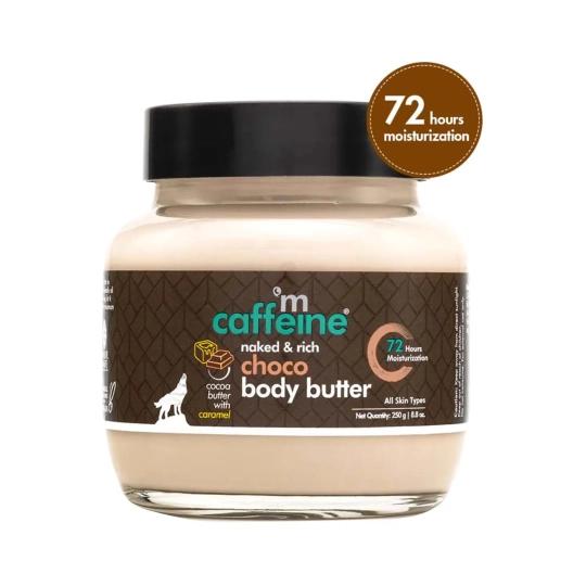 mCaffeine Naked & Rich Deep Moisturizing Choco Body Butter - (250g)