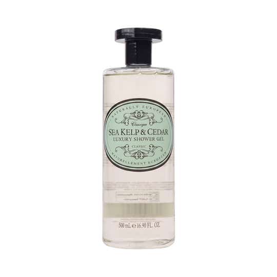 NATURALLY EUROPEAN Somerset Sea Kelp & Cedar Shower Gel (500 ml)