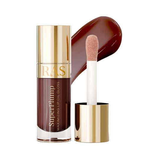 Ras Luxury Skincare Super Plump Lip Oil Gloss - Espresso Glow (9 ml)