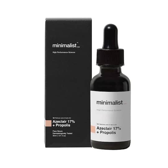 Minimalist 17% Azeclair Face Serum For Intense Acne, Excess Oil & Rosacea - (30ml)