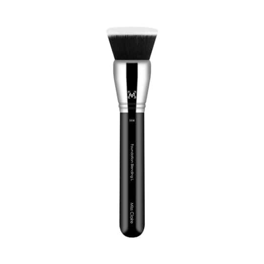 Miss Claire M4 Foundation Blending Brush (L) - Chrome