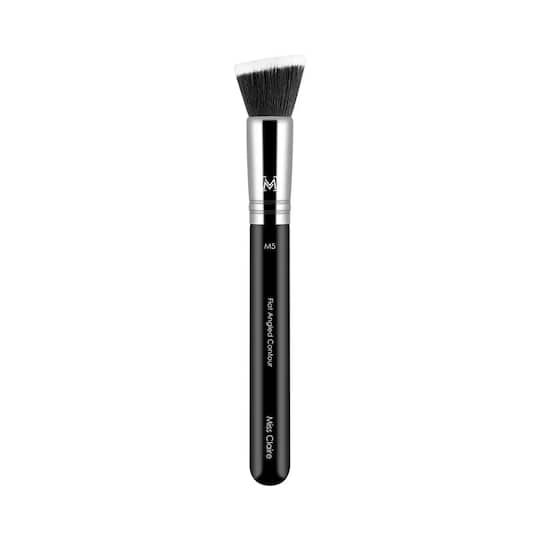 Miss Claire M5 Flat Angled Contour Brush - Chrome