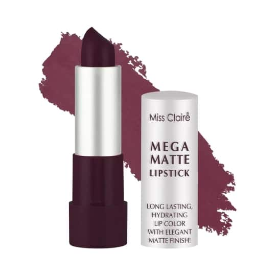 Miss Claire Mega Matte Lipstick - 20 Purple (3.5g)