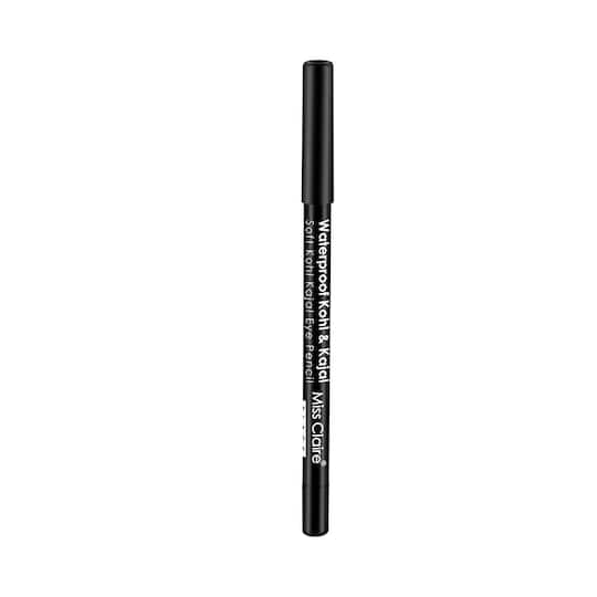 Miss Claire Waterproof Kohl & Kajal Soft Kohl Kajal Pencil - Black Cap (1.2 g)